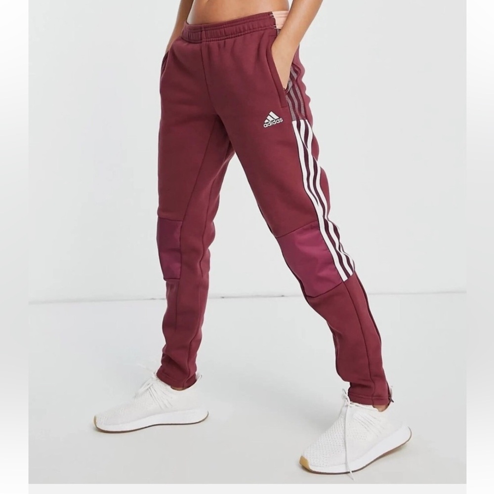 Adidas Tiro 21 Women’s Tapered Track Pants – Size Small, Victory Crimson